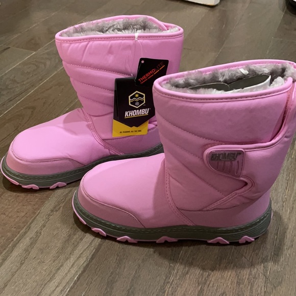 NWT Khombu Snow Boot in Pink - Picture 2 of 7